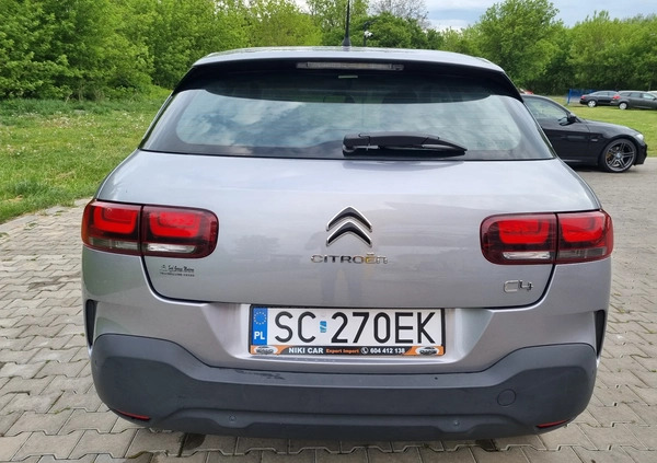 Citroen C4 Cactus cena 45800 przebieg: 154000, rok produkcji 2018 z Częstochowa małe 497